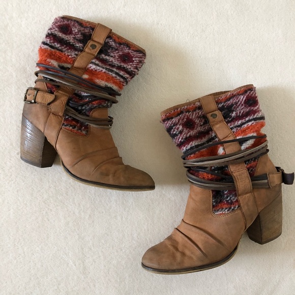 Steve Madden Tolteca Cognac Leather Mid-Calf Boots - Picture 2 of 6